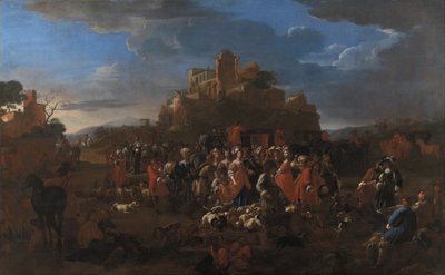 La curea - curée - con corte regale da Jan Miel
